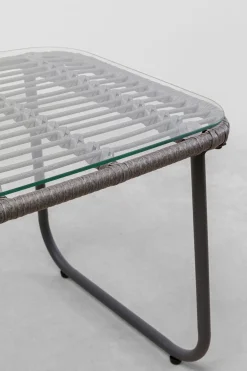 Sofy*KARE Design Zestaw Ogrodowy 4-elementowy Sofa, 2 Fotele I Stolik Kawowy