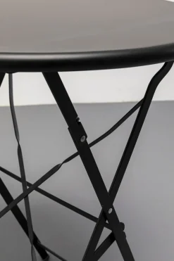 Stoły|Krzesła*KARE Design Zestaw Ogrodowy Składany 2 Krzesła I Stół Kolor Czarny