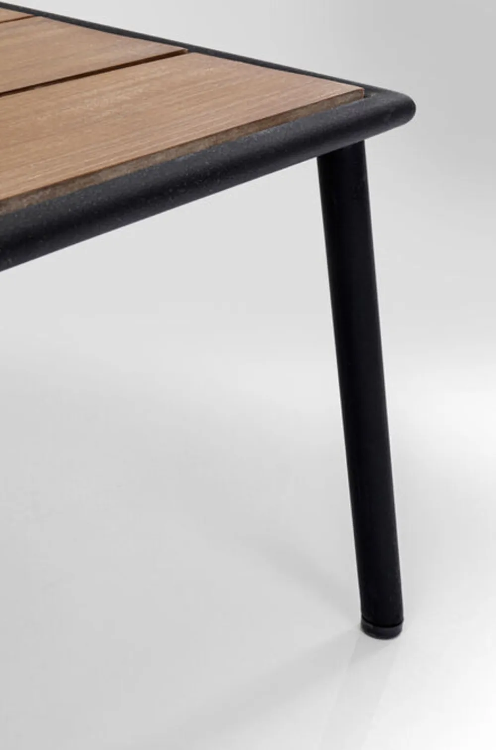 Sofy*KARE Design Zestaw Ogrodowy Szaro-naturalny 4-set Sofa, Stolik I 2 Fotele