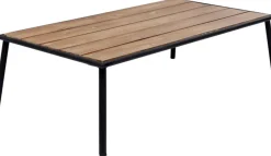 Sofy*KARE Design Zestaw Ogrodowy Szaro-naturalny 4-set Sofa, Stolik I 2 Fotele