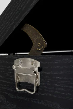 Organizery*KARE Design Zestaw 3 Pudełek - Kuferków W Kolorze Czarnym