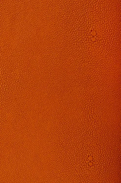Organizery*KARE Design Zestaw 3 Pudełek Pomarańczowych Ze Złotymi Detalami