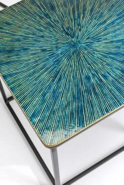 Stoliki Kawowe*KARE Design Zestaw Trzech Stolików Kawowych Ray Square Kolorowe